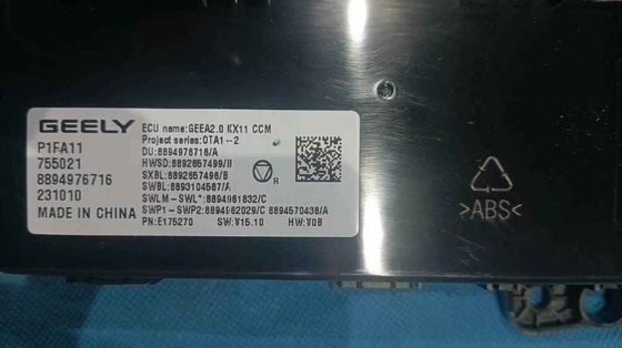 Geely Xingyue L AC Air Conditioning Control Module Intelligent Sensing