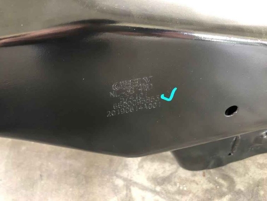 ODM Geely Boyue Plastic Car Front Subframe Fine Surface Treatment Process