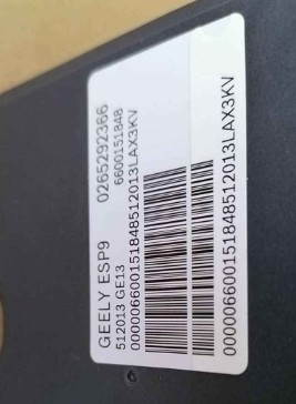 Geely Geometry A silver-black electronic stability control module for controlling brake and engine power