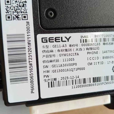 Geely Geometry Plastic And Aluminum Silver Black On Board Wireless Control Module For Internet Of Vehicles