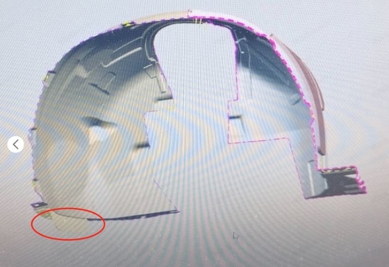 Geely Xingyue l plastic black wheel cover fender used to block mud and water to protect the body