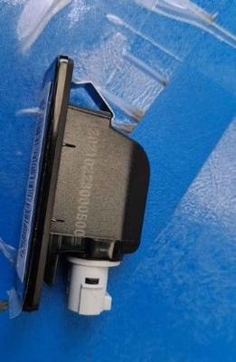 The black rear license plate light of Geely Binyue's plastic LED light source can illuminate the rear license plate.