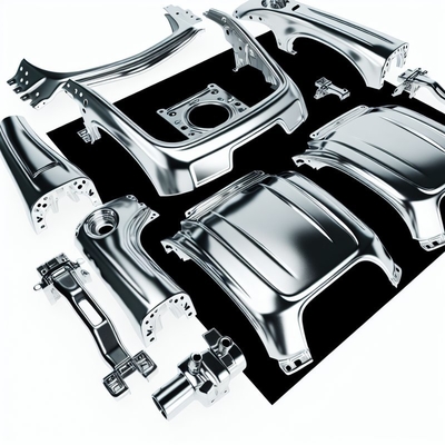 Business/Luxury Design Style Car Body Parts 2.5 Lbs Weight and Chrome Finishing for Performance Luxury Vehicles